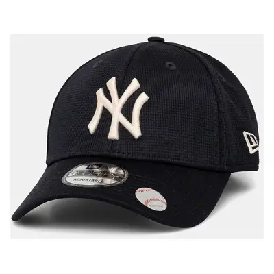 Kšiltovka New Era PIVOT KNIT 9FORTY® NEW YORK YANKEES tmavomodrá barva, s aplikací, 60565461