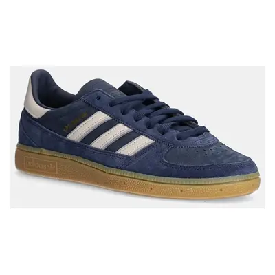 Kožené sneakers boty adidas Originals Handball Spezial Wm tmavomodrá barva, IH0136