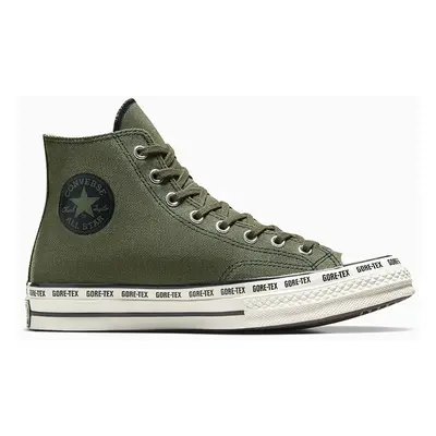 Kecky Converse Chuck 70 Gore-Tex pánské, zelená barva, A08566C