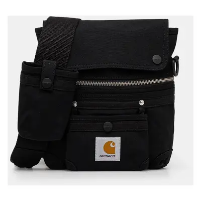 Ledvinka Carhartt WIP Carpenter Shoulder Bag černá barva, I033783.89XX