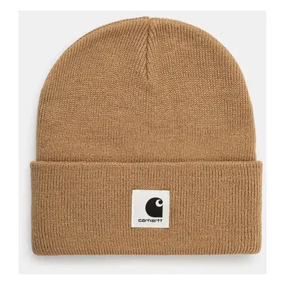 Čepice Carhartt WIP Ashley Beanie zelená barva, I031970.2FSXX