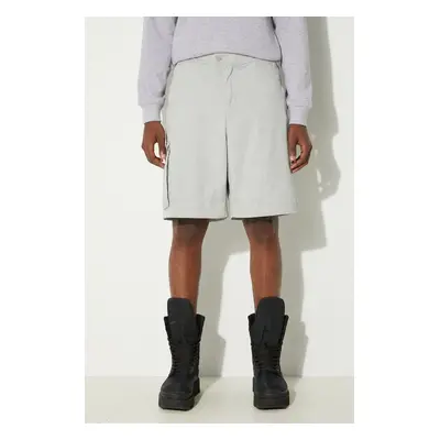 Bavlněné šortky A-COLD-WALL* Density Shorts šedá barva, ACWMB108.-LIGHTGREY