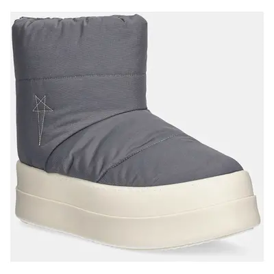 Sněhule Rick Owens Mega Bumper Low Lunar pánské, šedá barva, DU02D2839.MUPAM9