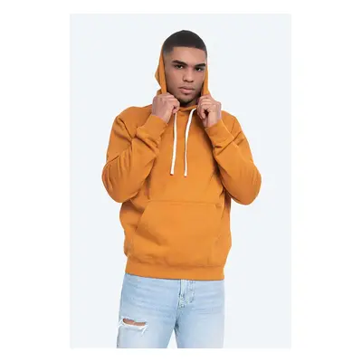 Mikina Wood Wood Ian Hoodie Camel 10025605.2424 pánská, vínová barva, s kapucí, s potiskem