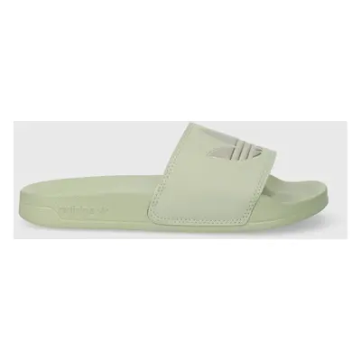 Pantofle adidas Originals Adilette Lite zelená barva, IE2991