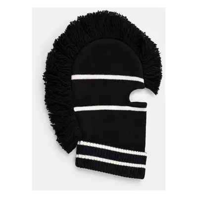 Kukla AMBUSH Fringe Knit Balaclava černá barva, BMLC001F24KNI0011031