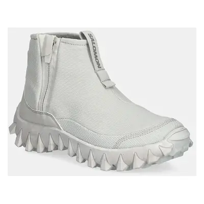 Boty Salomon SNOWCLOG MID dámské, šedá barva, L47579300