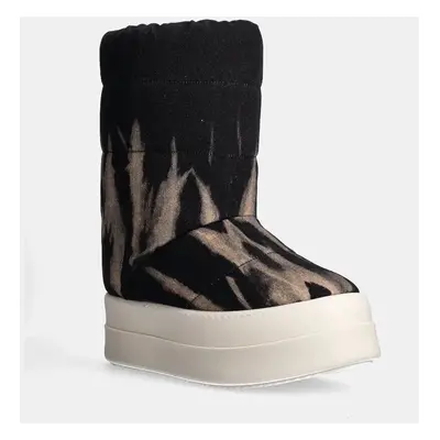 Sněhule Rick Owens Mega Bumper Lunar pánské, černá barva, DU02D2838.DBSUPA