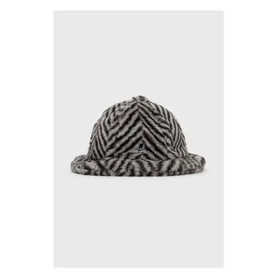 Klobouk Kangol šedá barva, K4190ST.GH035-GH035