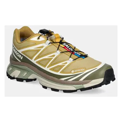 Boty Salomon XT-6 Gore-Tex zelená barva, L47581000