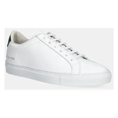 Kožené sneakers boty Common Projects Retro Classic bílá barva, 2389.0590