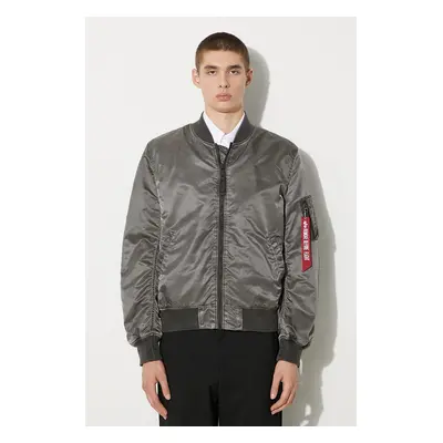 Bomber bunda Alpha Industries MA-1 VF LW Battlewash 106110 89 černá barva, přechodná