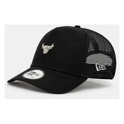 Kšiltovka New Era METALLIC TRUCKER CHICAGO BULLS černá barva, s aplikací, 60565181