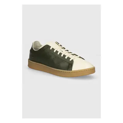 Kožené sneakers boty Y-3 Stan Smith zelená barva, JH8918