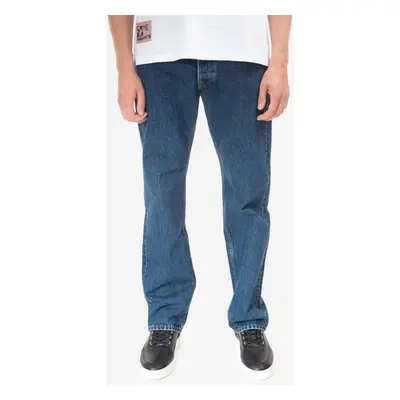 Bavlněné džíny Wood Wood Al Rigid Denim Straight Fit 12235804-7051 LIGHT RINSE