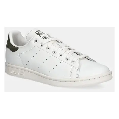 Kožené sneakers boty adidas Originals Stan Smith bílá barva, IH8040