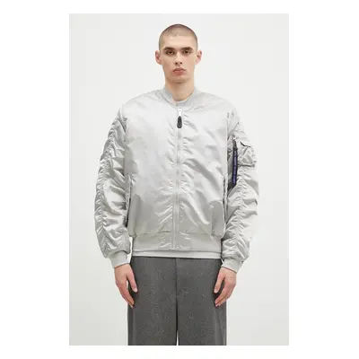 Bomber bunda Alpha Industries MA-1 UV zelená barva, zimní, 146115UV