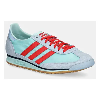 Sneakers boty adidas Originals SL 72 OG tyrkysová barva, JH7397