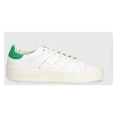 Kožené sneakers boty adidas Originals Stan Smith Recon bílá barva,