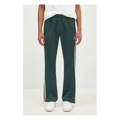 Tepláky adidas Originals 70S Track Pant zelená barva, vzorované, IX5224