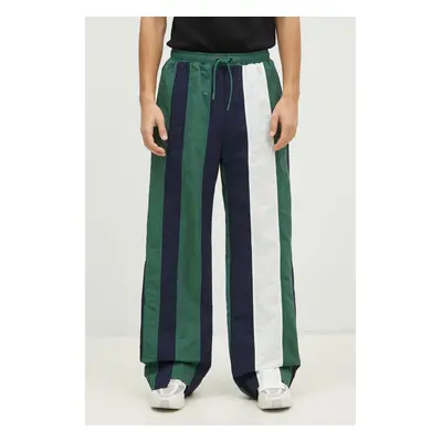 Tepláky Reebok LTD Paneled Track Pants tmavomodrá barva, vzorované, RMCJ00CC99FAB0014652