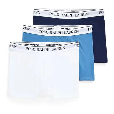 Boxerky Polo Ralph Lauren 3-pack pánské, šedá barva, 714830299