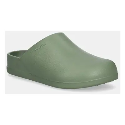 Pantofle Crocs Dylan Clog zelená barva, 209366.308