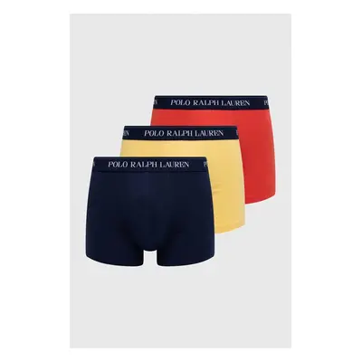 Boxerky Polo Ralph Lauren 3-pack pánské, červená barva, 714830299