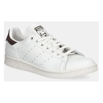 Kožené sneakers boty adidas Originals Stan Smith bílá barva, IH2142