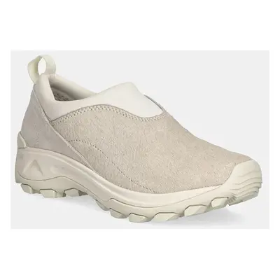 Semišové boty Merrell 1TRL Winter Moc 3 Ch Se pánské, béžová barva, J006517