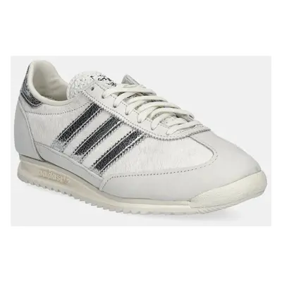 Semišové sneakers boty adidas Originals SL 72 OG šedá barva, JR5163