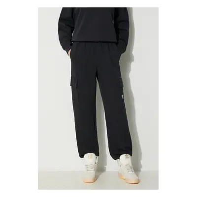 Tepláky adidas Originals Cargo Jogger černá barva, hladké, IT7576