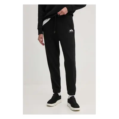 Tepláky Alpha Industries Basic Jogger černá barva, 116051.03-black