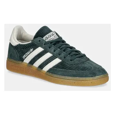 Sneakers boty adidas Originals Handball Spezial W zelená barva, IG1976