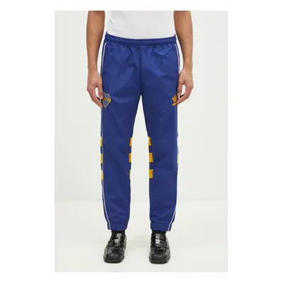 Tepláky adidas Boca Track Pant 93 modrá barva, vzorované, JI9492