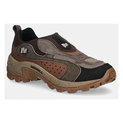 Boty Merrell 1TRL Moc Speed Streak Evo Se pánské, hnědá barva, J006511