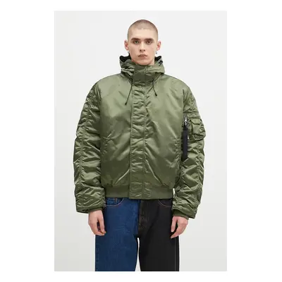 Bunda Alpha Industries N-2B UV pánská, zelená barva, zimní, 148133UV