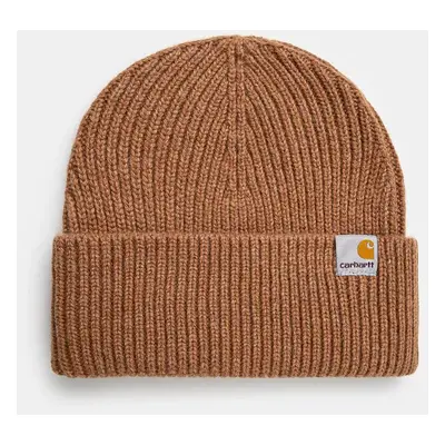 Vlněná čepice Carhartt WIP Gabe Beanie béžová barva, I029496.2FSXX