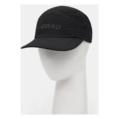 Kšiltovka Gramicci Nylon Gramicci Cap černá barva, s aplikací, G4FA.072