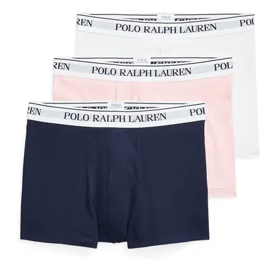 Boxerky Polo Ralph Lauren 3-pack pánské, šedá barva, 714830299