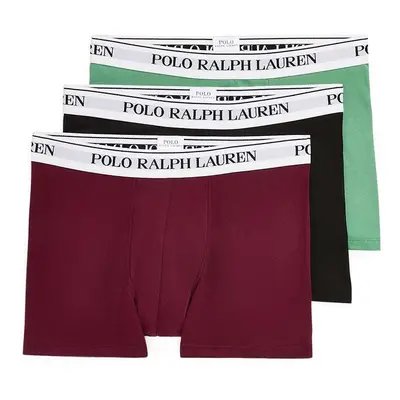 Boxerky Polo Ralph Lauren 3-pack pánské, šedá barva, 714830299