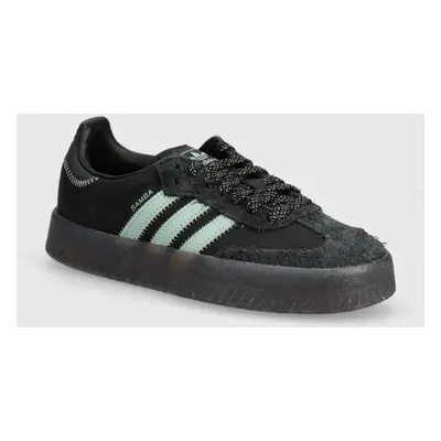 Sneakers boty adidas Originals Sambae černá barva, IE9110