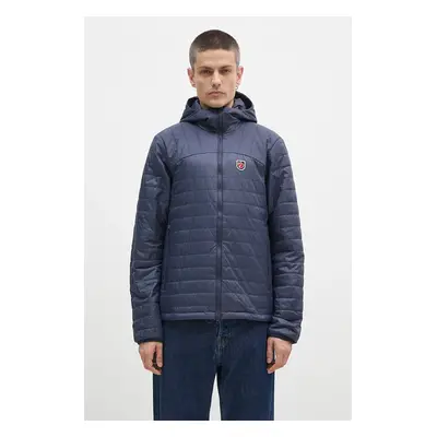 Sportovní bunda Fjallraven Expedition X-Lätt Hoodie tmavomodrá barva, F12500157.560