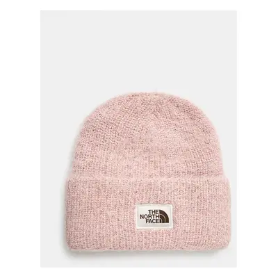 Čepice The North Face Salty Bae Lined Beanie růžová barva, z husté pleteniny, NF0A7WJLLK61