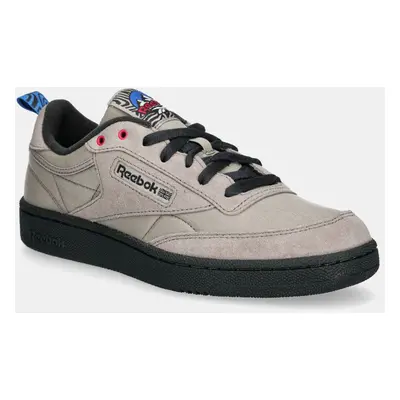 Sneakers boty Reebok Classic CLUB C 85 hnědá barva, 100201188