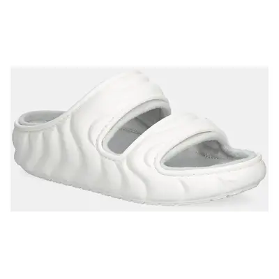 Pantofle Crocs Classic Cozzy Overpuff Sandal bílá barva, 210074