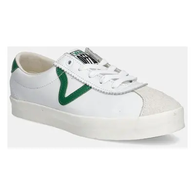 Kožené sneakers boty Vans Premium Classics LX Sport Low 73 bílá barva, VN000D2JGRN1