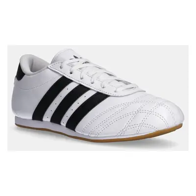 Kožené sneakers boty adidas Originals TAEKWONDO LA bílá barva, JS1194