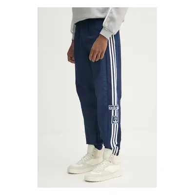 Tepláky adidas Originals Adibreak tmavomodrá barva, s aplikací, JD4258