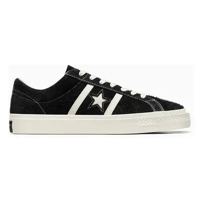 Semišové tenisky Converse One Star Academy PRO černá barva, A06426C